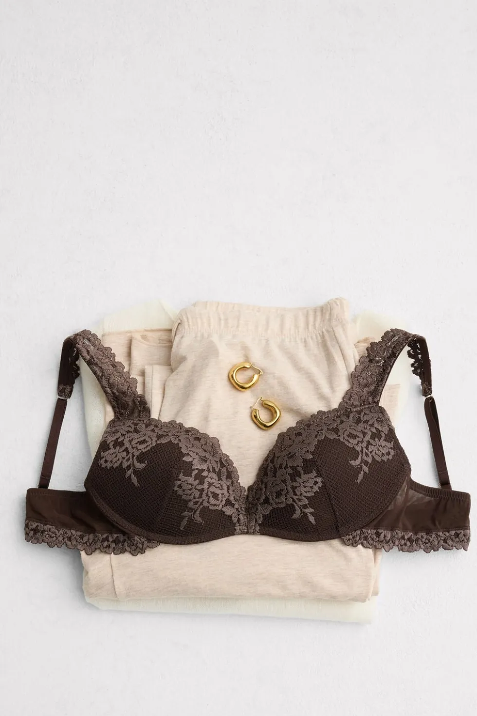 Biustonosz Super Push-Up Gioia Pretty Flowers
