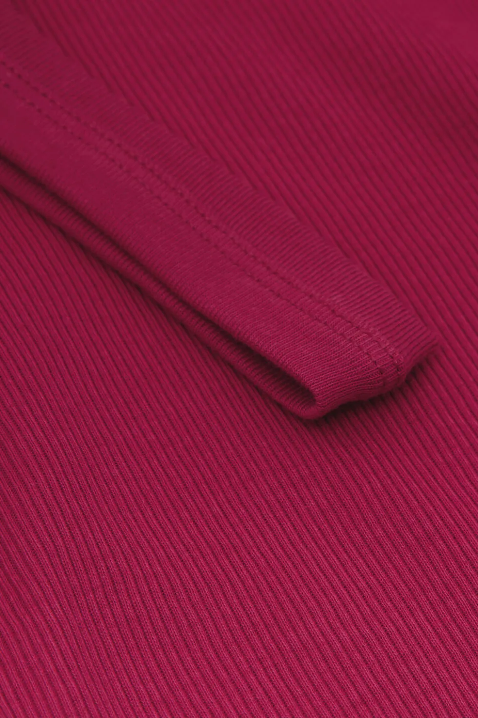 Tank Top Prążkowany z Bawełny Superior